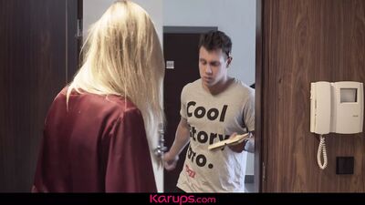 Karups - Mature Blonde Midge Mayor Fucks Laptop Repair Man